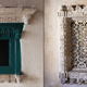 Ornate windows at Gandhi’s home.